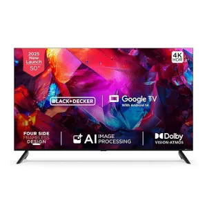 Black+Decker 50-inch 4K Ultra HD LED Smart Google TV Black+Decker 50-inch 4K Ultra HD LED Smart Google TV