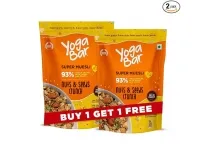 Yogabar Muesli Nuts + Seeds 700g B1G1 FREE @ Rs.349 Yogabar Muesli Nuts + Seeds 700g B1G1 FREE @ Rs.349