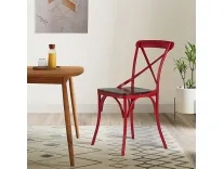Solimo Tortel Chair Wooden Seat (Iron, Red, 2 Pieces) Rs. 3267 Solimo Tortel Chair Wooden Seat (Iron, Red, 2 Pieces) Rs. 3267