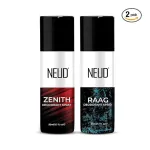 NEUD Deodorant Body Spray Zenith and Raag Combo, Long Lasting Smell, Unisex at ₹106 | Amazon Deal NEUD Deodorant Body Spray Zenith and Raag Combo, Long Lasting Smell, Unisex at ₹106 | Amazon Deal