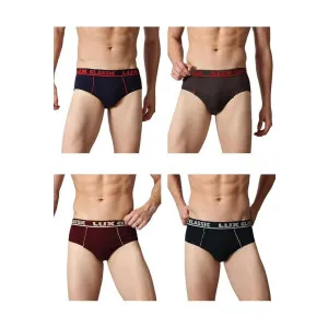 Lux Classic Men’s 100% Cotton Briefs (Pack of 4) at ₹180 | Amazon Deal Lux Classic Men’s 100% Cotton Briefs (Pack of 4) at ₹180 | Amazon Deal