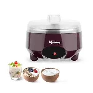 Lifelong Automatic Yogurt & Curd Maker 1L with SS Container at ₹549 | Amazon Deal Lifelong Automatic Yogurt & Curd Maker 1L with SS Container at ₹549 | Amazon Deal