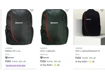 Lenovo Laptop Bags: Up to 82% Off From Rs. 359 at Flipkart Lenovo Laptop Bags: Up to 82% Off From Rs. 359 at Flipkart