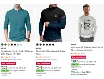 AUSK Men’s Clothing Up to 90% Off + Coupon From Rs. 149 @ Amazon AUSK Men’s Clothing Up to 90% Off + Coupon From Rs. 149 @ Amazon
