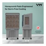 VW 100 L Desert Air Cooler with 3 side Honeycomb, Bacteria Free Cooling Pad at ₹6631 | Flipkart Deal VW 100 L Desert Air Cooler with 3 side Honeycomb, Bacteria Free Cooling Pad at ₹6631 | Flipkart Deal