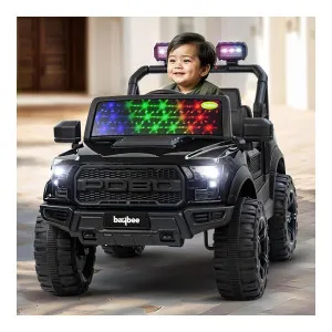 Baybee Bronco Ride On Jeep – Kids Electric Car with RGB Light & Music Baybee Bronco Ride On Jeep – Kids Electric Car with RGB Light & Music
