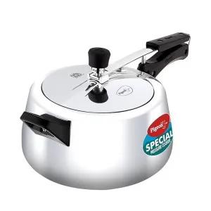 Pigeon Special Pressure Cooker Aluminium Inner Lid Induction Base 5 Litre at ₹862 | Amazon Deal Pigeon Special Pressure Cooker Aluminium Inner Lid Induction Base 5 Litre at ₹862 | Amazon Deal