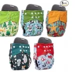 LuvLap Reusable Baby Cloth Diapers Combo Pack of 5 at Rs 1077 LuvLap Reusable Baby Cloth Diapers Combo Pack of 5 at Rs 1077