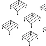 EXORA Flower Pot Stand Set of 6 – Rs. 210 – Flipkart EXORA Flower Pot Stand Set of 6 – Rs. 210 – Flipkart