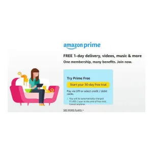 Amazon Prime Membership for 1 Month at ₹2 | Amazon Deal Amazon Prime Membership for 1 Month at ₹2 | Amazon Deal