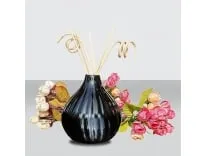 Ceramic Vase with 6 Reed Sticks for Home Decor – Rs. 143 Ceramic Vase with 6 Reed Sticks for Home Decor – Rs. 143
