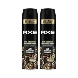 Axe Dark Temptation Deodorant 215ml Pack of 2 – Long Lasting Deodorant Spray For Men Axe Dark Temptation Deodorant 215ml Pack of 2 – Long Lasting Deodorant Spray For Men