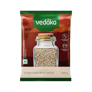 Vedaka Cumin (Safed Zeera) Whole, 100 g Vedaka Cumin (Safed Zeera) Whole, 100 g