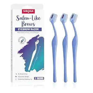Sirona Reusable Eyebrow Razors – 3 Razors Pack – Rs 89 Sirona Reusable Eyebrow Razors – 3 Razors Pack – Rs 89