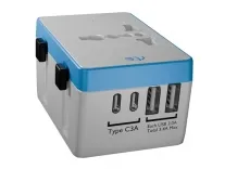 Universal Travel Adapter with USB C (2 Type C, 2 USB) – Rs.310 @ Amazon Universal Travel Adapter with USB C (2 Type C, 2 USB) – Rs.310 @ Amazon