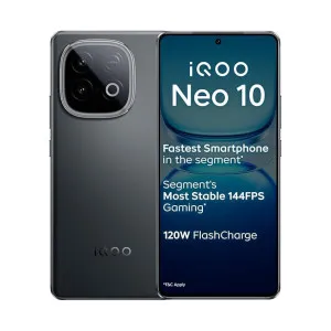 iQOO Neo 10 (8GB RAM, 256GB Storage) with Snapdragon 8s Gen 4 at ₹38749 | Amazon Deal iQOO Neo 10 (8GB RAM, 256GB Storage) with Snapdragon 8s Gen 4 at ₹38749 | Amazon Deal