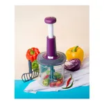 Manual Food Chopper 1100ml 6-Blade Vegetable Processor Manual Food Chopper 1100ml 6-Blade Vegetable Processor