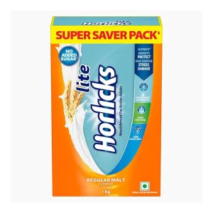 Horlicks Lite 1kg for Adults – High Protein, Zero Sugar Horlicks Lite 1kg for Adults – High Protein, Zero Sugar