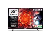 Foxsky 55-inch 4K UHD LED Smart TV FS55GATV (Black) – Rs. 28999 Foxsky 55-inch 4K UHD LED Smart TV FS55GATV (Black) – Rs. 28999