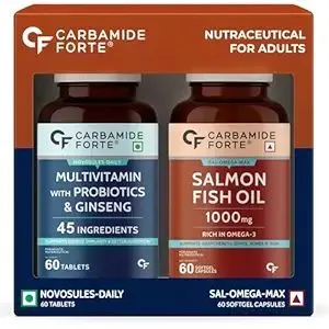 Deal Carbamide Forte Multivitamin & Fish Oil Combo – Rs 749 – Amazon Deal Carbamide Forte Multivitamin & Fish Oil Combo – Rs 749 – Amazon