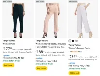 Tokyo Talkies Women’s Pants & Trousers: Up to 90% Off From Rs. 177 Tokyo Talkies Women’s Pants & Trousers: Up to 90% Off From Rs. 177