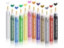 PATHOS INDIA Acrylic Paint Marker Set of 12 Multicolor Rs 367 PATHOS INDIA Acrylic Paint Marker Set of 12 Multicolor Rs 367