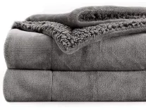 Micromink Sherpa Blanket Grey – Rs. 1249 Micromink Sherpa Blanket Grey – Rs. 1249