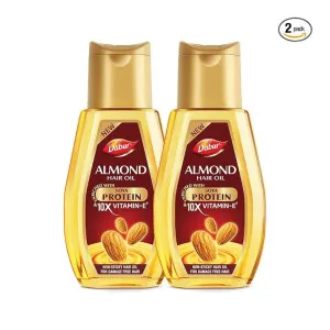 Dabur Almond Hair Oil 580ml – Damage Protection, Soft & Shiny Hair Dabur Almond Hair Oil 580ml – Damage Protection, Soft & Shiny Hair