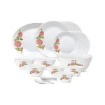 Borosil Larah by Floral Opalware Dinner Set at ₹2005 | Amazon Deal Borosil Larah by Floral Opalware Dinner Set at ₹2005 | Amazon Deal