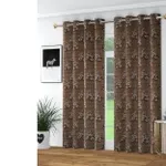 BSB HOME Flower Curtain – 5 Feet, Brown & White at Rs. 102 BSB HOME Flower Curtain – 5 Feet, Brown & White at Rs. 102