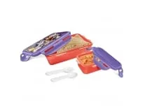 MILTON Kids Tiffin Box 650 ml with Container – Purple – Rs 98 MILTON Kids Tiffin Box 650 ml with Container – Purple – Rs 98