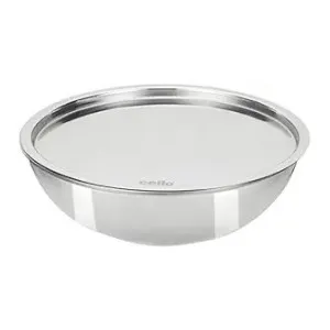 Cello Tri-Ply 24 cm Stainless Steel Tasla with Lid Cello Tri-Ply 24 cm Stainless Steel Tasla with Lid
