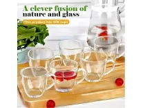 Rra Traders Glass Tea and Coffee Cup (6 Pack) – Rs. 297 Rra Traders Glass Tea and Coffee Cup (6 Pack) – Rs. 297