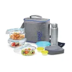 Milton All Fresh Premier Glass Tiffin Set of 8 Milton All Fresh Premier Glass Tiffin Set of 8