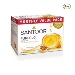 Santoor PureGlo Glycerine Soap 125g – Nourished Glowing Skin Santoor PureGlo Glycerine Soap 125g – Nourished Glowing Skin