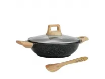 Die-Cast Kadhai 20cm with Lid & Spatula – Rs. 1199 Die-Cast Kadhai 20cm with Lid & Spatula – Rs. 1199
