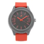 Fastrack Quartz Analog Grey Dial Red Plastic Strap Unisex Watch at ₹309 | Amazon Deal Fastrack Quartz Analog Grey Dial Red Plastic Strap Unisex Watch at ₹309 | Amazon Deal
