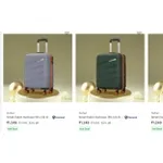 Safari Suitcases: Up to 85% Off from Rs. 1249 at Flipkart Safari Suitcases: Up to 85% Off from Rs. 1249 at Flipkart