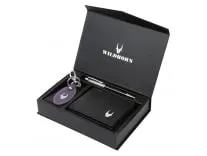 Wildhorn Men Black Wallet, Key Ring & Pen Rs 460 – Amazon Wildhorn Men Black Wallet, Key Ring & Pen Rs 460 – Amazon