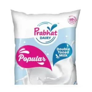 Prabhat Dairy Double Toned Milk 1 L Prabhat Dairy Double Toned Milk 1 L
