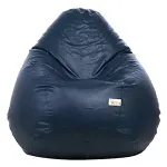 Navy Blue Faux Leather Bean Bag Cover XXXL Rs. 643 – Amazon Deal Navy Blue Faux Leather Bean Bag Cover XXXL Rs. 643 – Amazon Deal