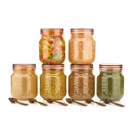 HAPPI Unbreakable Plastic Storage Containers – Spice Box Set of 6 HAPPI Unbreakable Plastic Storage Containers – Spice Box Set of 6