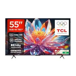 TCL 55T8C 4K Ultra HD Smart QLED Google TV at ₹30240 | Amazon Deal TCL 55T8C 4K Ultra HD Smart QLED Google TV at ₹30240 | Amazon Deal