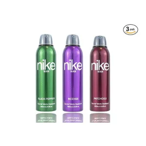 Nike Black Pepper + Incense + Patchouli Fresh Spray Deodorant Pack of 3 at ₹239 | Amazon Deal Nike Black Pepper + Incense + Patchouli Fresh Spray Deodorant Pack of 3 at ₹239 | Amazon Deal