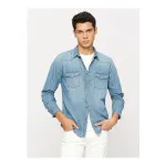 Pepe Jeans Men Solid Casual Light Blue Shirt at ₹599 | Flipkart Deal Pepe Jeans Men Solid Casual Light Blue Shirt at ₹599 | Flipkart Deal