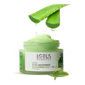 Lotus Herbals Aloe+Niacinamide Calm Night Gel at ₹199 | Flipkart Deal Lotus Herbals Aloe+Niacinamide Calm Night Gel at ₹199 | Flipkart Deal