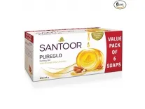 Santoor PureGlo Glycerine Soap 125g (6 Pack) Rs. 231 – Amazon Santoor PureGlo Glycerine Soap 125g (6 Pack) Rs. 231 – Amazon