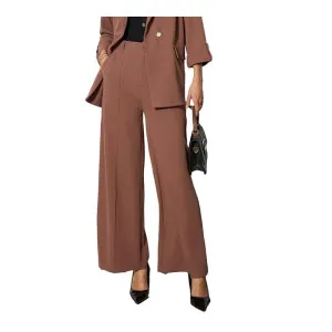 Black Front Dart Textured Palazzo Pants Deal Black Front Dart Textured Palazzo Pants Deal