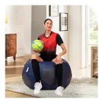 Solimo Premium Faux Leather Football Bean Bag Solimo Premium Faux Leather Football Bean Bag