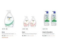 Tresemme, Dove, Pantene, Head & Shoulders Personal Care upto 60% off from Rs. 212 at Myntra Tresemme, Dove, Pantene, Head & Shoulders Personal Care upto 60% off from Rs. 212 at Myntra